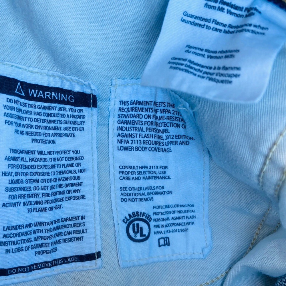 Carhartt FLAME-RESISTANT RUGGED FLEX STRAIGHT JEAN - Picture 9 of 14